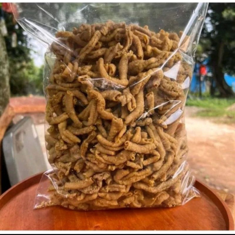 

KERIPIK USUS KRISPI PEDAS DAUN JERUK
