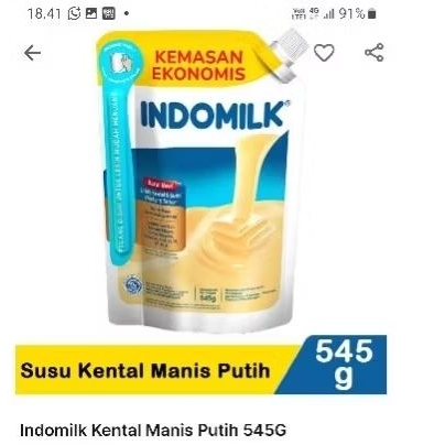 

indomilk pouch 545gram