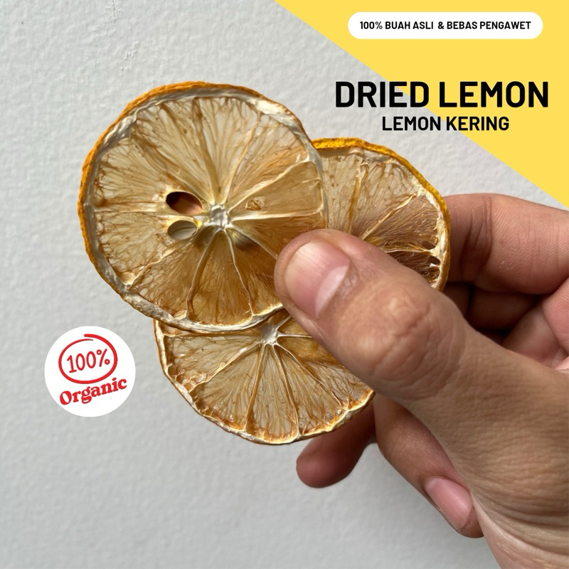 

Dried Lemon Slice : Dried Lemon Fruit, Lemon Kering | GARNISHAN |