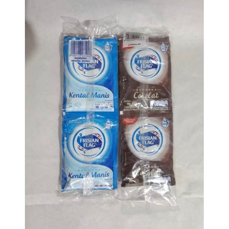 

Susu Kental Manis Frisian Flag 1 Renceng isi 6 Sachet