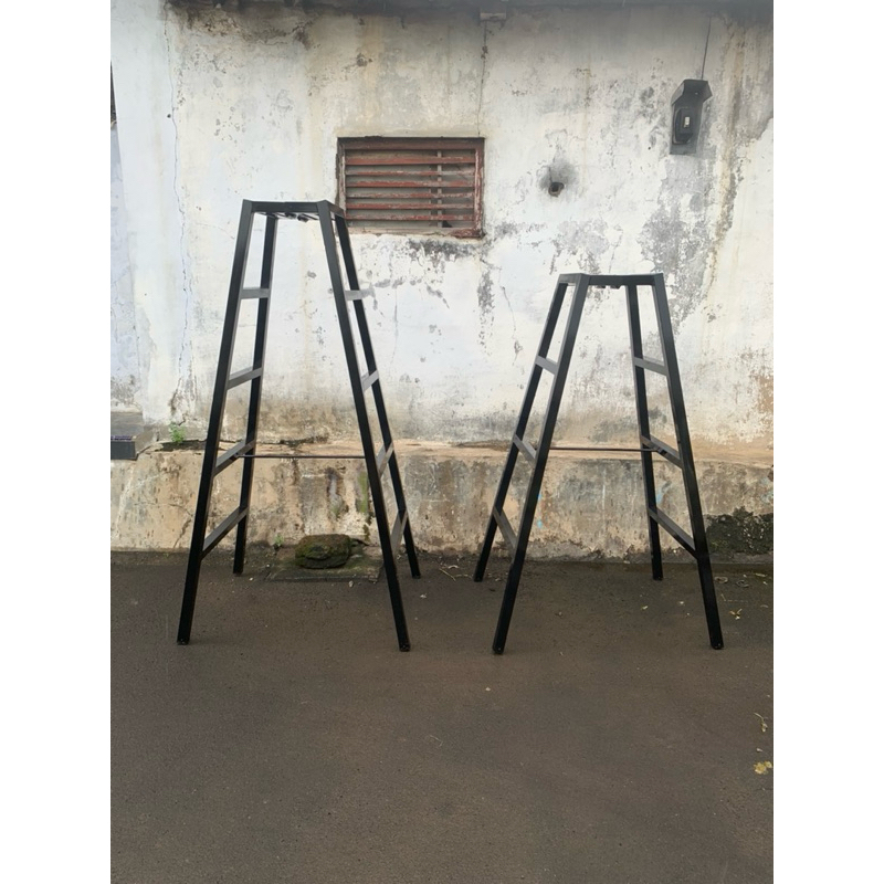 Tangga lipat besi hollow 3 meter