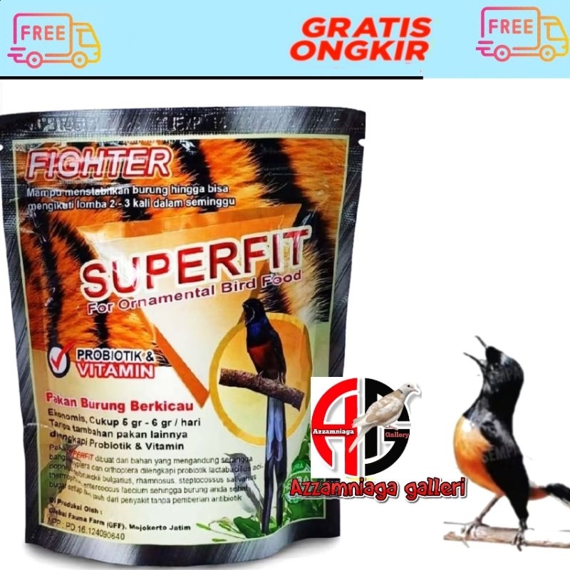 VOER SUPERFIT FIGHTER VOER BURUNG MURAI PETARUNG