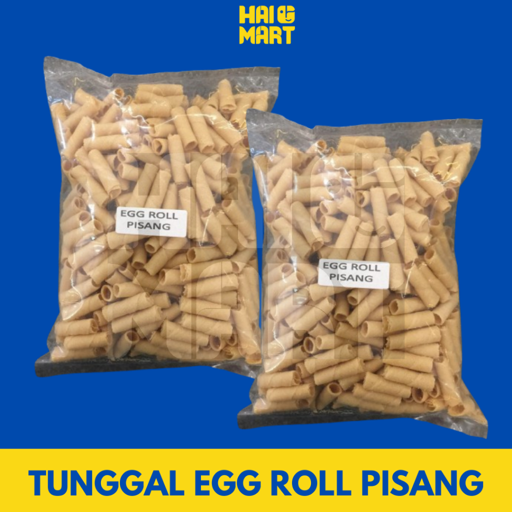 

TUNGGAL EGG ROLL PISANG 250 GRAM