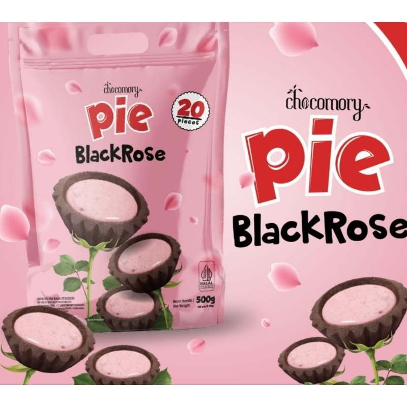 

PIE BLACK ROSE BY CHOCOMORY ISI 20