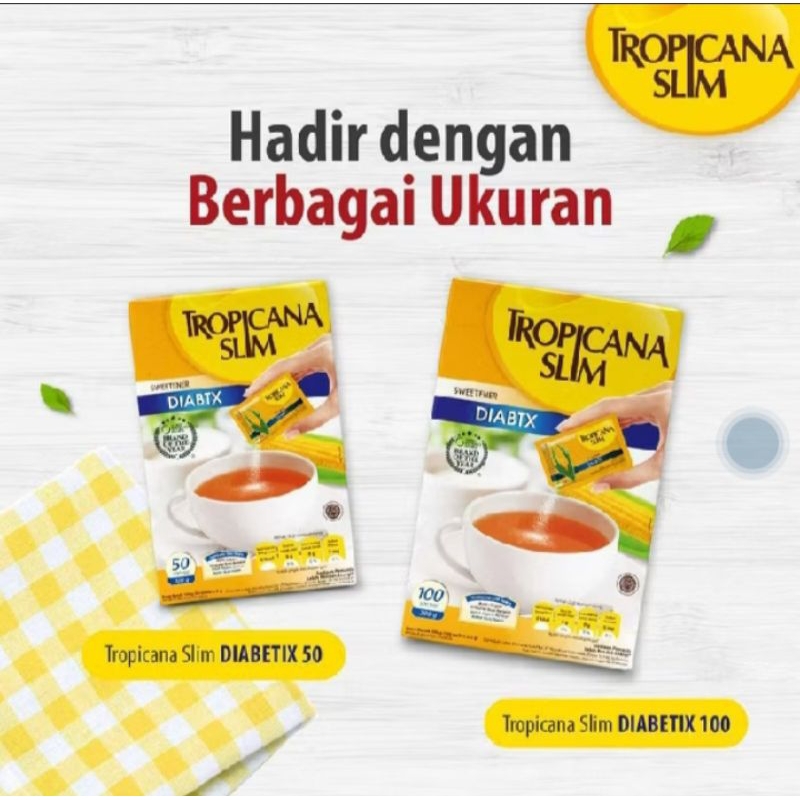 

tropicana slim 50sachet