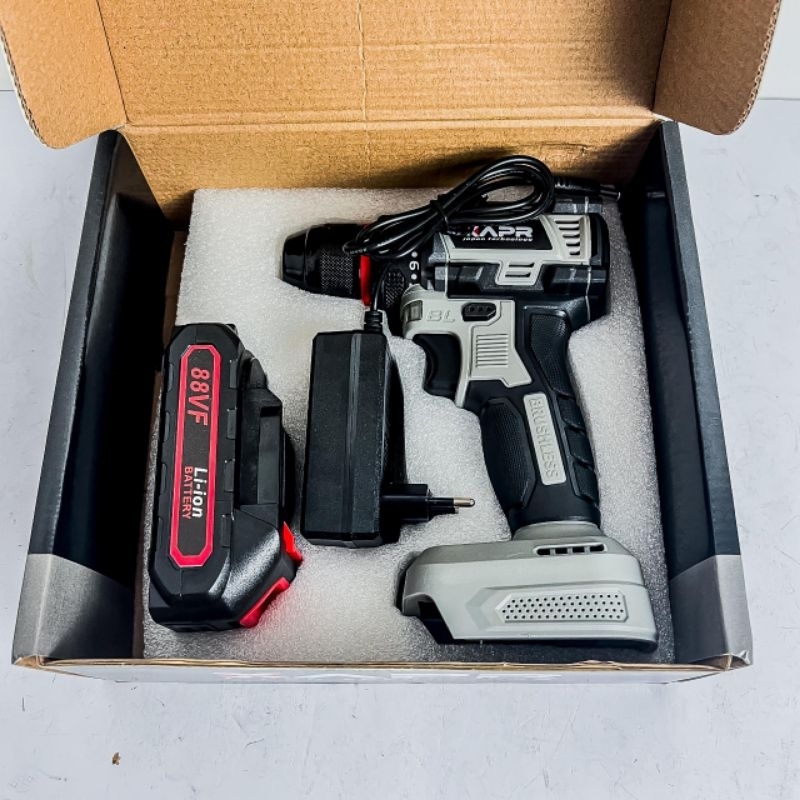 Apr ap12+ bor batrai cordless 10mm 1batrai kardus