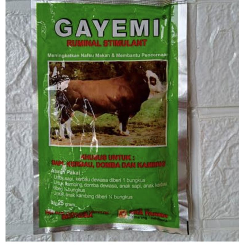 Gayemi eka Farma jamu hewan sapi domba kambing kerbau