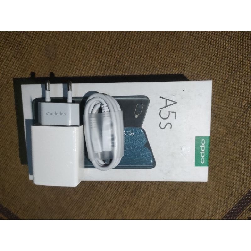 Charger Ori copotan Oppo A5s/Oppo A12
