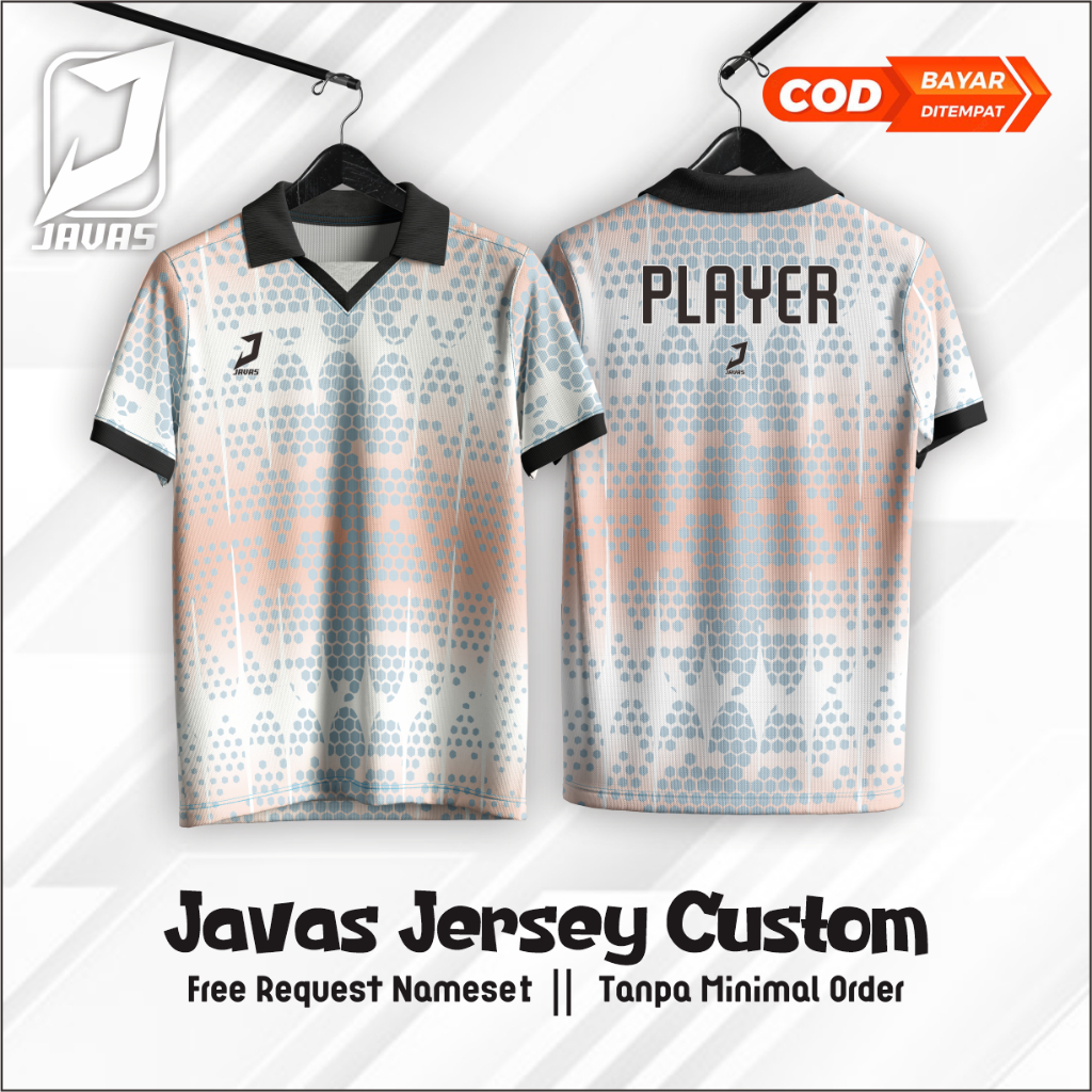 Baju Kaos Jersey Olahraga Pingpong Tenis Meja Badminton Berkerah