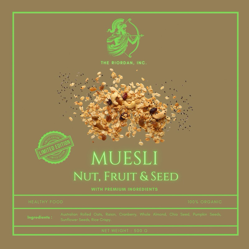 

MUESLI - NUT, FRUIT & SEED