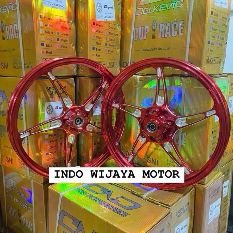 VELG RACING DELKEVIC K-Speed  MX KING UK 160/185-17 ORIGINAL DND 100% DELKEVIC VELG/PELAK RACING K-S