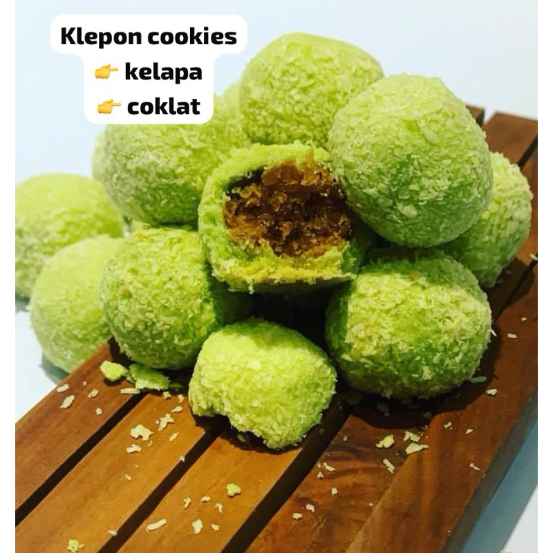 

Klepon Cookies/Klepon Kelapa/Klepon Kukis