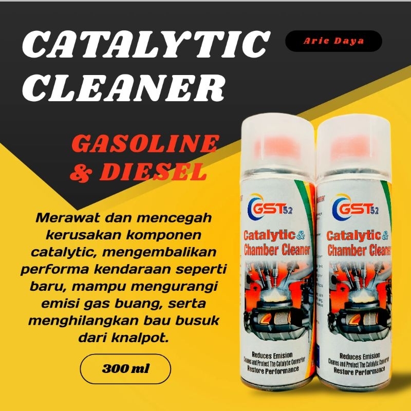 Catalytic Cleaner Gst52 300ml Pembersih Catalytic Converter Catalytic System Cleaner