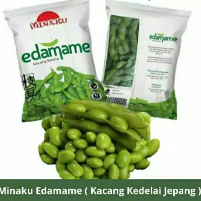 

Minaku Edamame Kacang Kedelai Frozen 500 gr | Camilan Sehat dan Bergizi