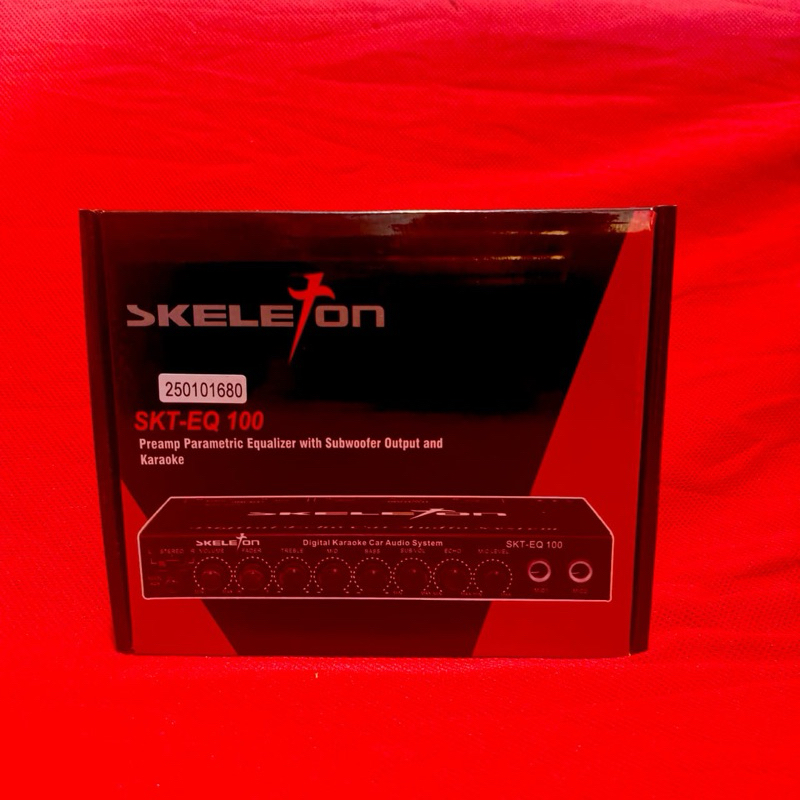 Parametrik Skeleton SKT-EQ100 Preamp Skeleton Karaoke