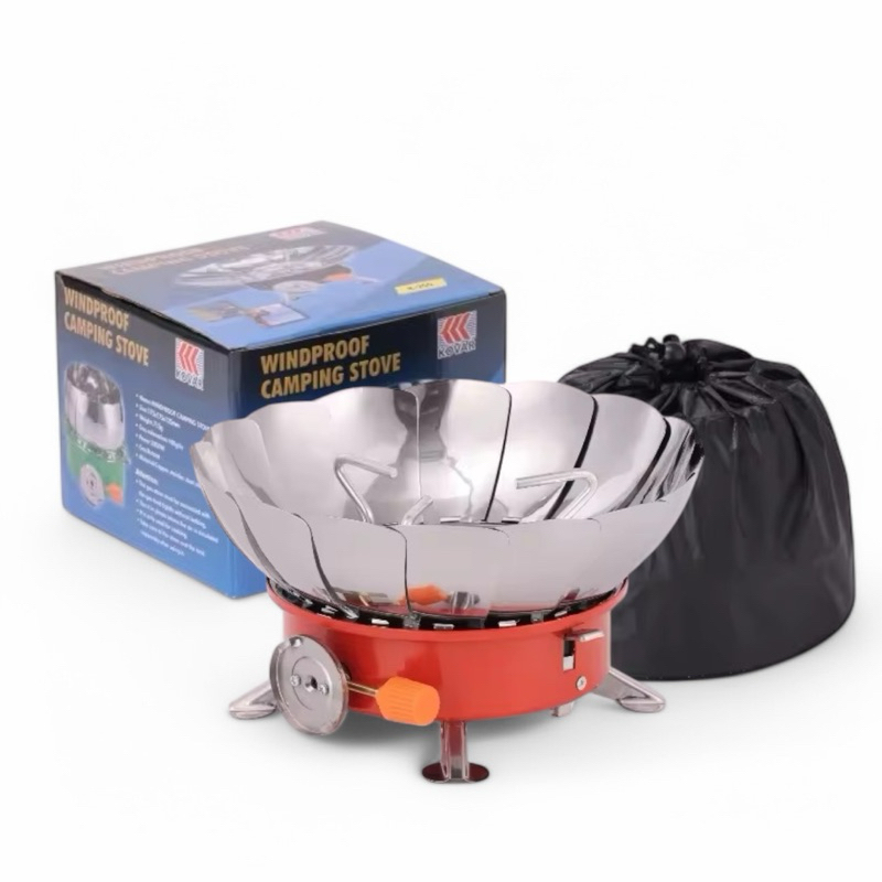 kompor windproff / kompor covar - kompor camping anti angin kompor portabel outdoor mendaki