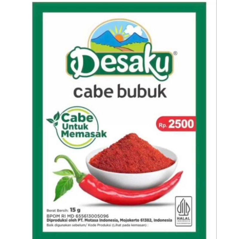 

Cabe Bubuk Desaku 1 renceng
