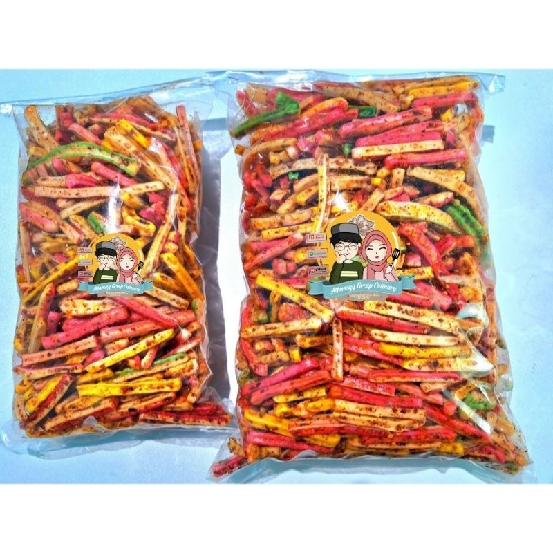 

[PROMO] Seblak Kerupuk Beton | Seblak Kerupuk Jaat | Seblak Kering Pedas Daun Jeruk 1Kg