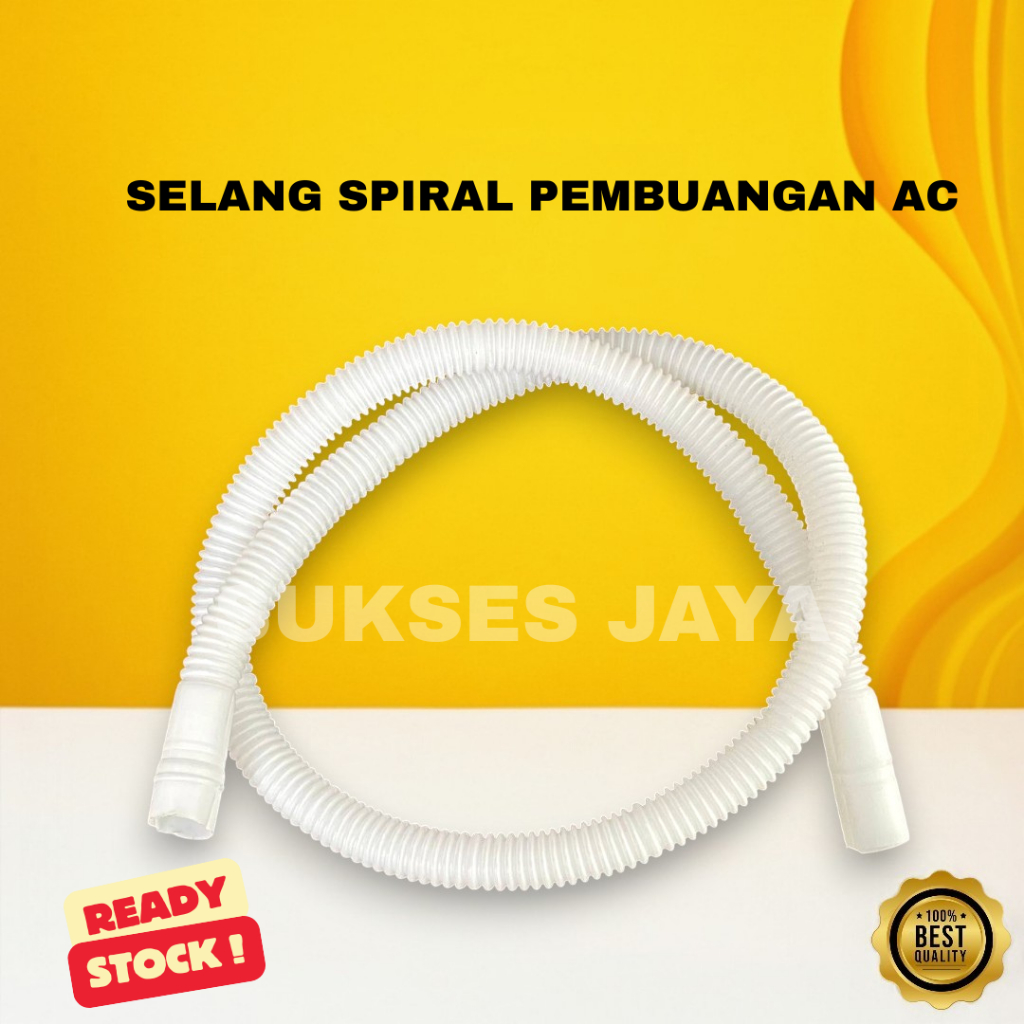 SELANG AC PEMBUANGAN SELANG AIR AC FLEKSIBEL / SELANG AIR AC / SELANG SPIRAL DRAIN AIR AC