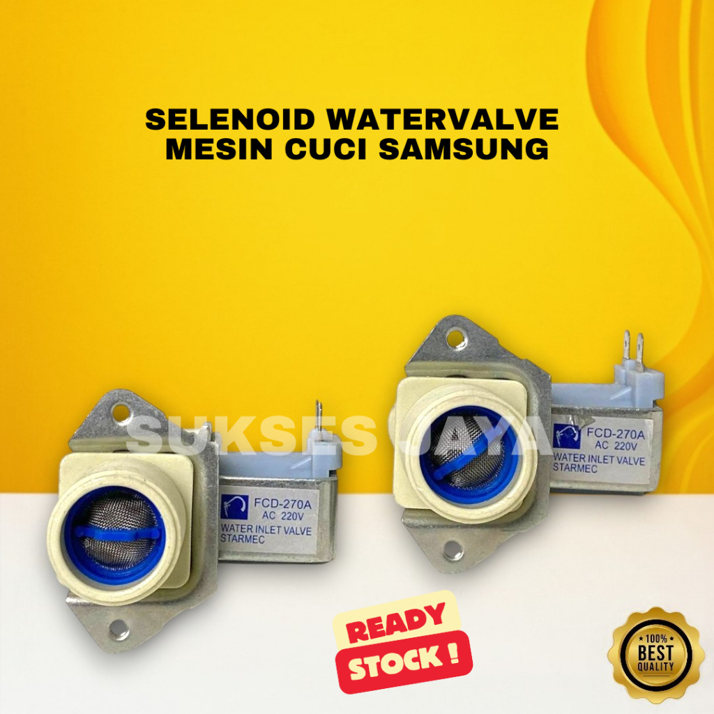 SELENOID MESIN CUCI SAMSUNG / SELENOID SAMSUNG INLET VALVE / WATER VALVE SAMSUNG INLED SAMSUNG LURUS