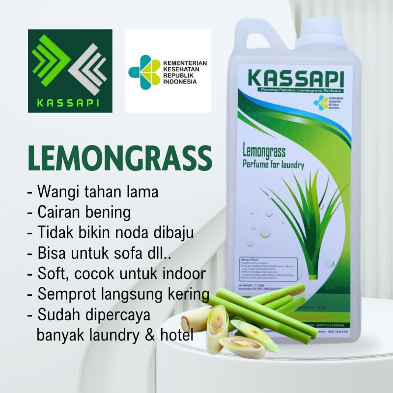 KASSAPI PARFUM LAUNDRY LEMONGRASS