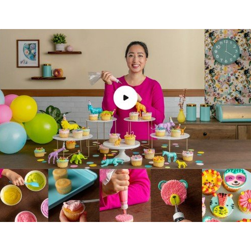 

Domestika – Cupcake Decoration: Edible Art with Buttercream