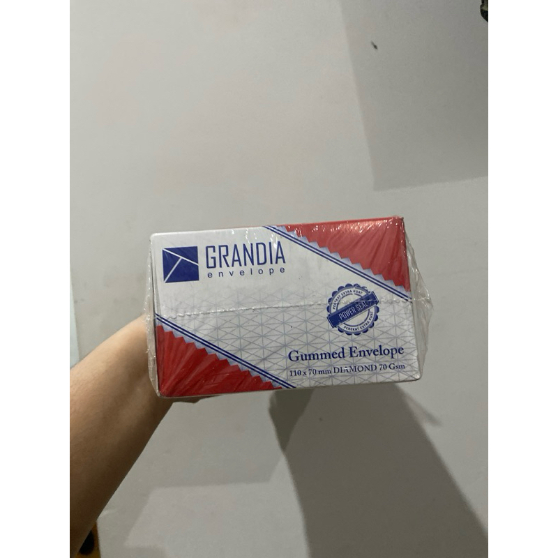 

amplop GRANDIA kecil 110 x 70mm isi 100