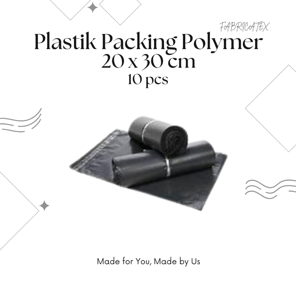 

Plastik Packing Polymailer 20X30 | Packingan Online Shop Hitam