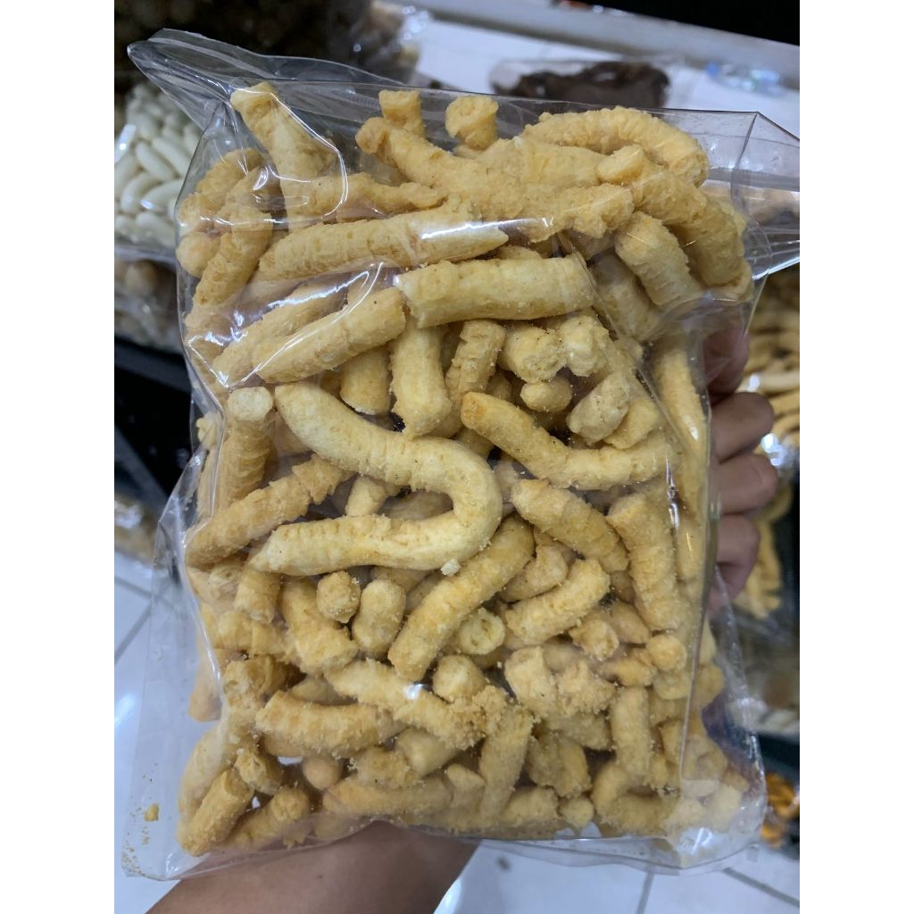 

Kue Ulat Keju/ Kue Akar Gurih dan Enak 250grm