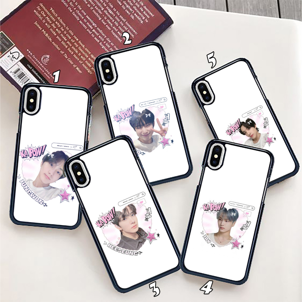 Case Glossy Motif Member ENHYPEN Hardcase 2D Glossy Ready For All Type hp