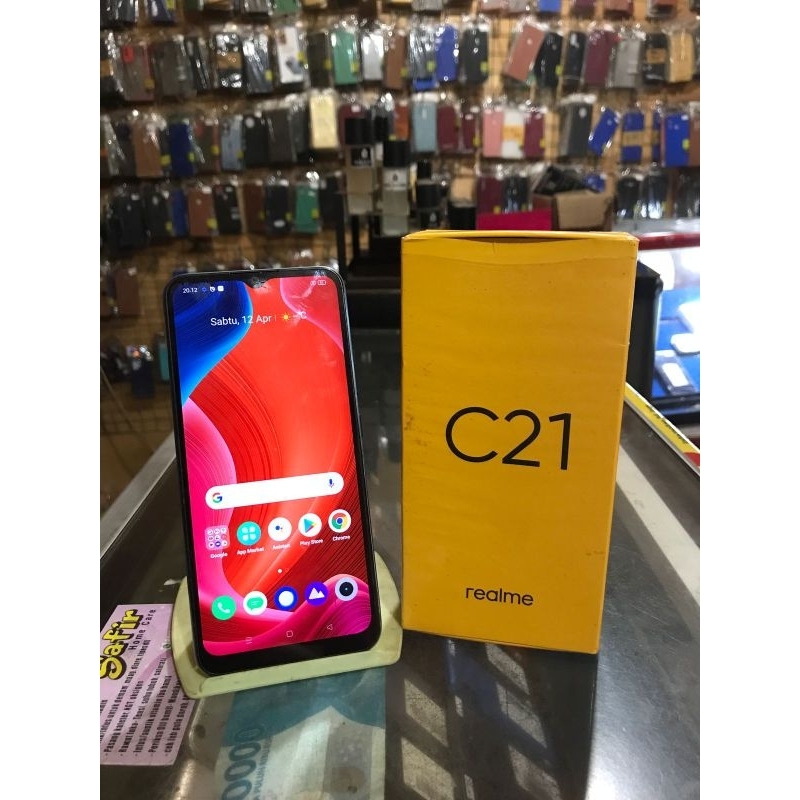 REALME C21 RAM 4/64 SECOND ORIGINAL