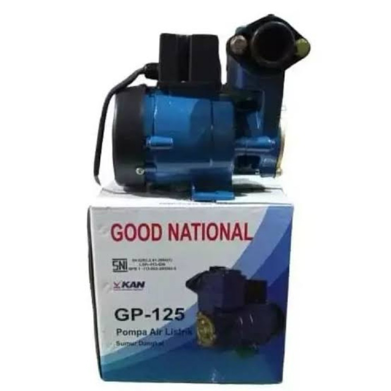 Pompa Air Auto Good NATIONAL GP-125 / Mesin Air Non Otomatis