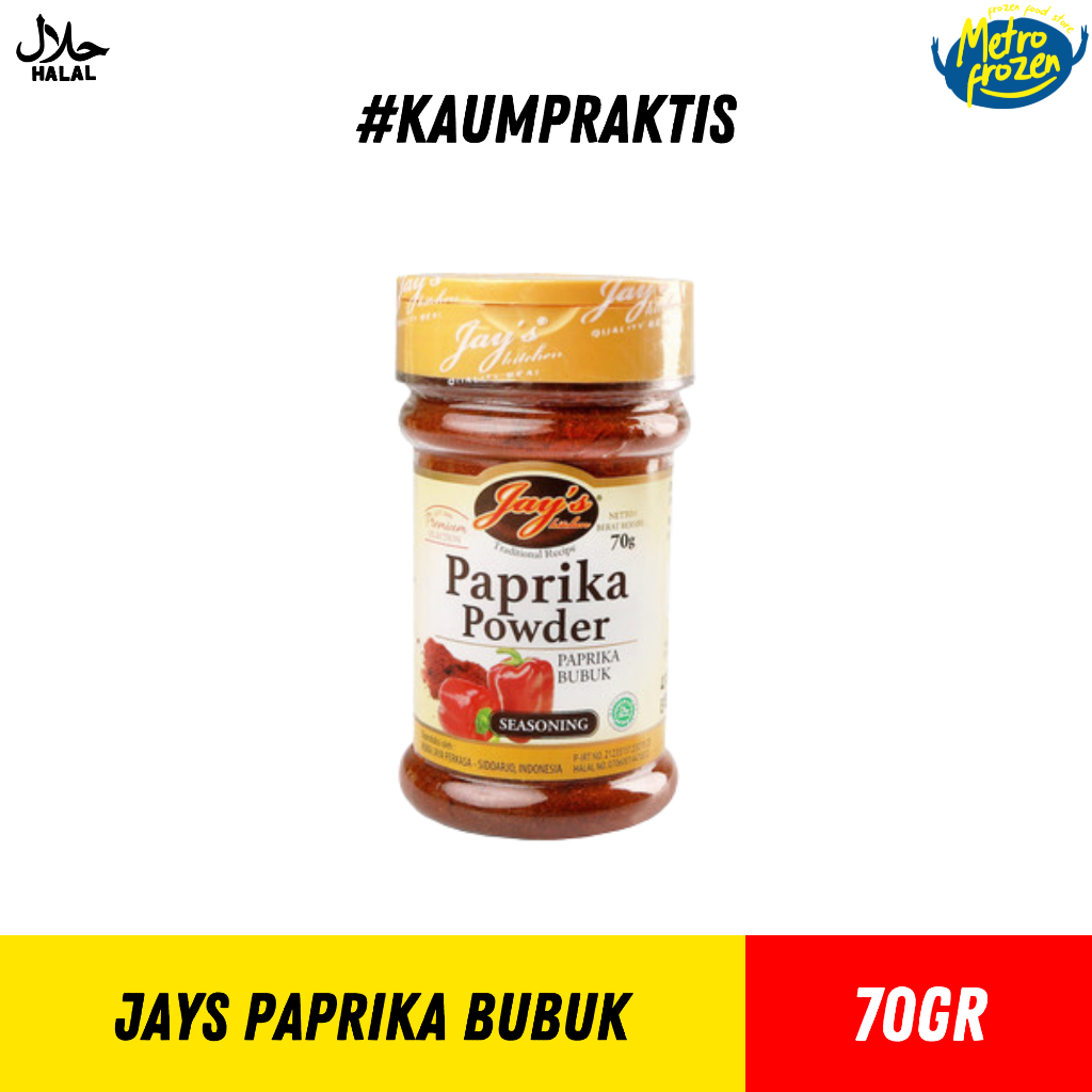

Jay's Paprika Bubuk ( Paprika Powder ) 70gr