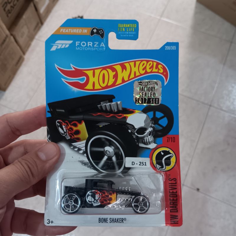 HOT WHEELS FS BONE SHAKER HITAM FORZA