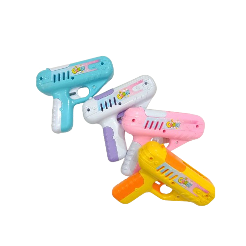 THEONA - Mainan Pistol permen - Candy Gun / Lolipop Gun / POP UP CANDY GUN TOYS / TEMBAKAN PERMEN LO