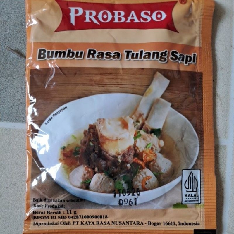 

probaso 11gram bumbu rasa tulang sapi