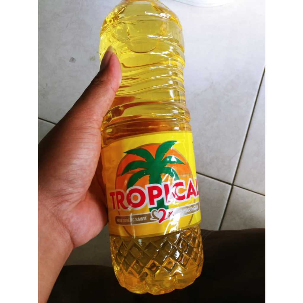 

1Botol Minyak Goreng Tropical Kemasan 1L