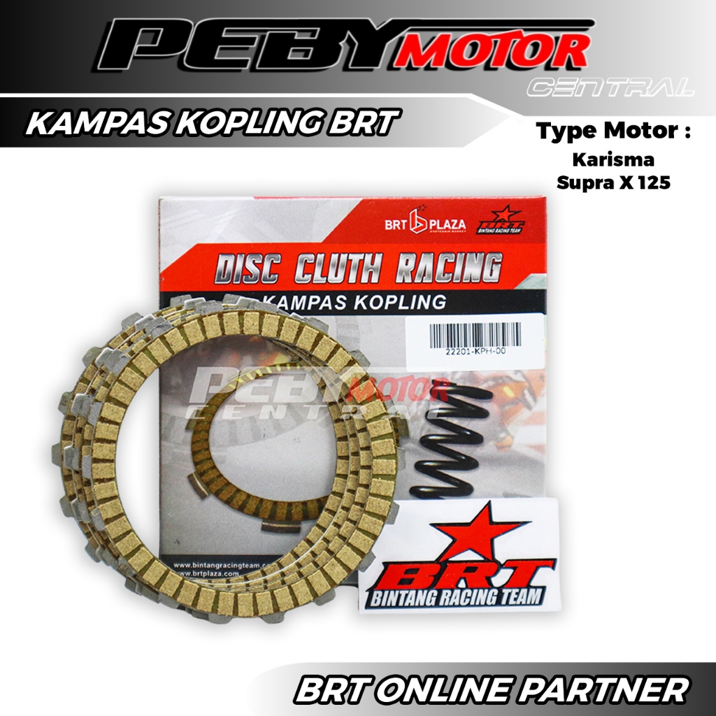 Kampas Kopling BRT Karisma Supra X 125
