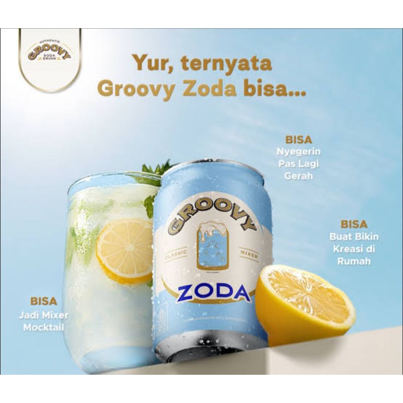 

GROOVY ZODA (KALENG) 330 ml × 24