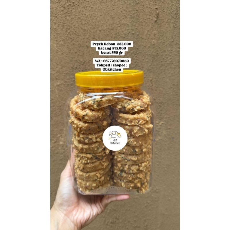 

PREMIUM PEYEK KACANG / REBON