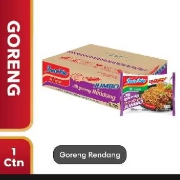 

Indomie Goreng Rendang Jumbo 120gram 24Pcs