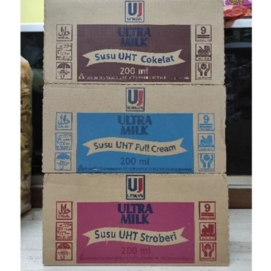

Susu Ultra Milk 200 ml 1 Dus Isi 24 Pcs