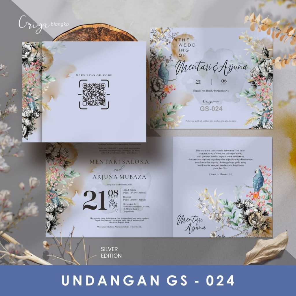 Griya GS-024 Blangko Undangan griya
