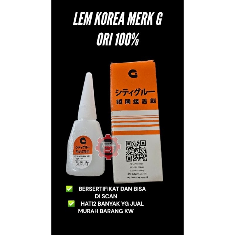 

LEM KOREA G ORIGINAL MADE IN KOREA LEM KOREA MERK G