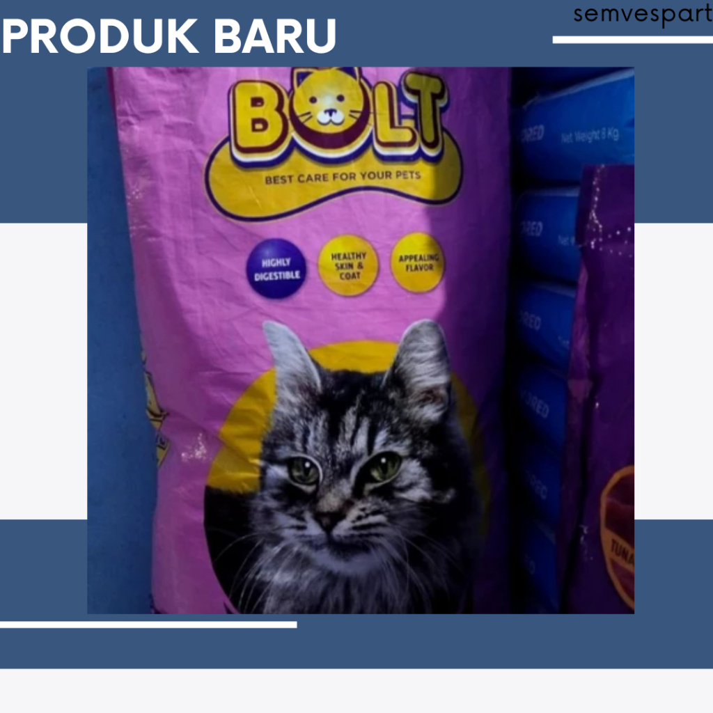 makanan kucing bolt salmon 20kg