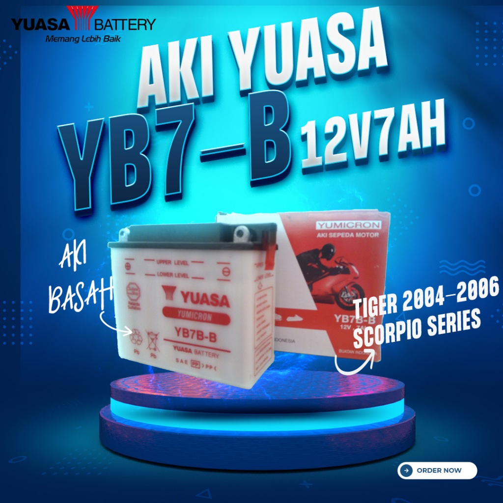 AKI YUASA BASAH YB7-B YB7B TIGER SCORPIO