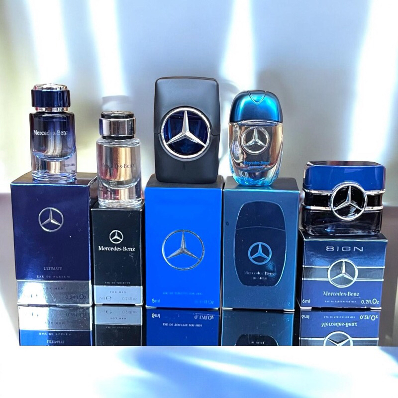 Mercedes Benz Miniatur Parfum Series