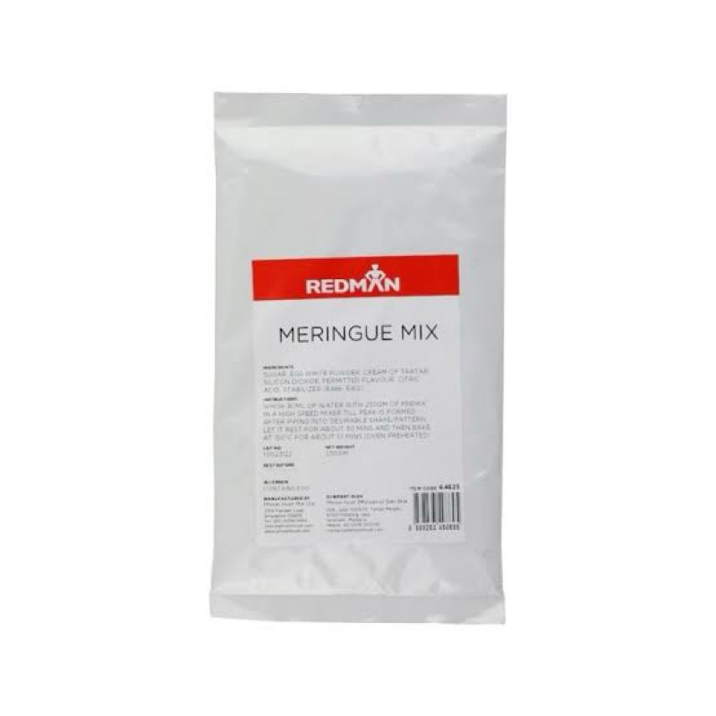 

Redman Meringue Mix - Repack 100gr