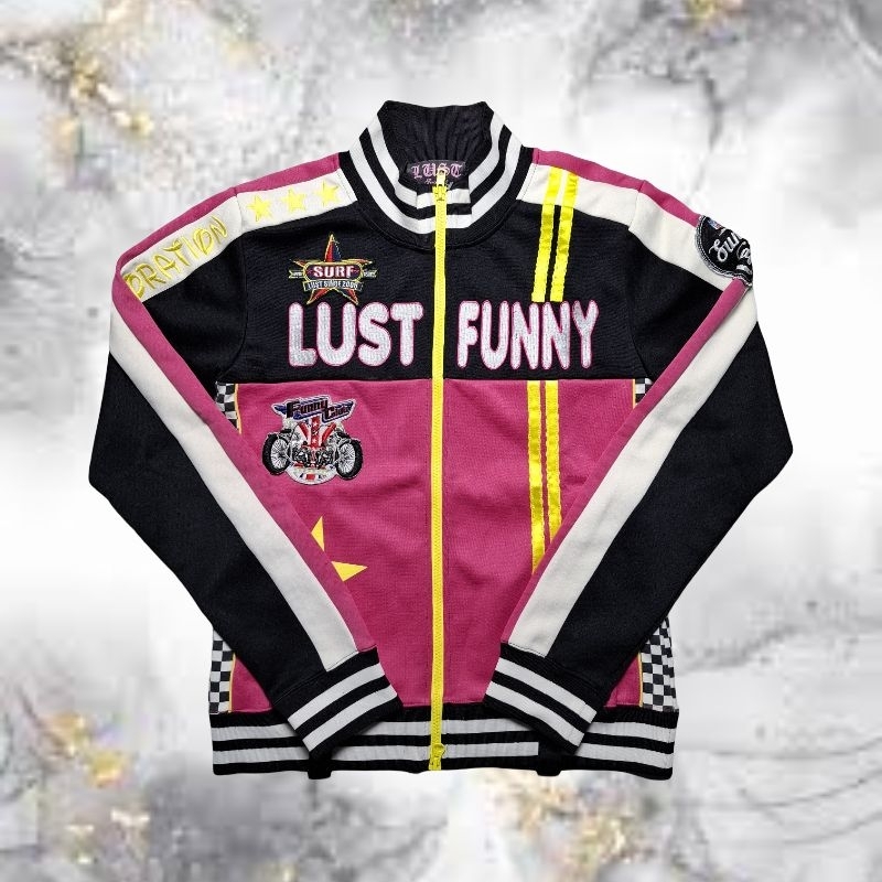 Jaket Bomber Full Bordir LUST Second Branded