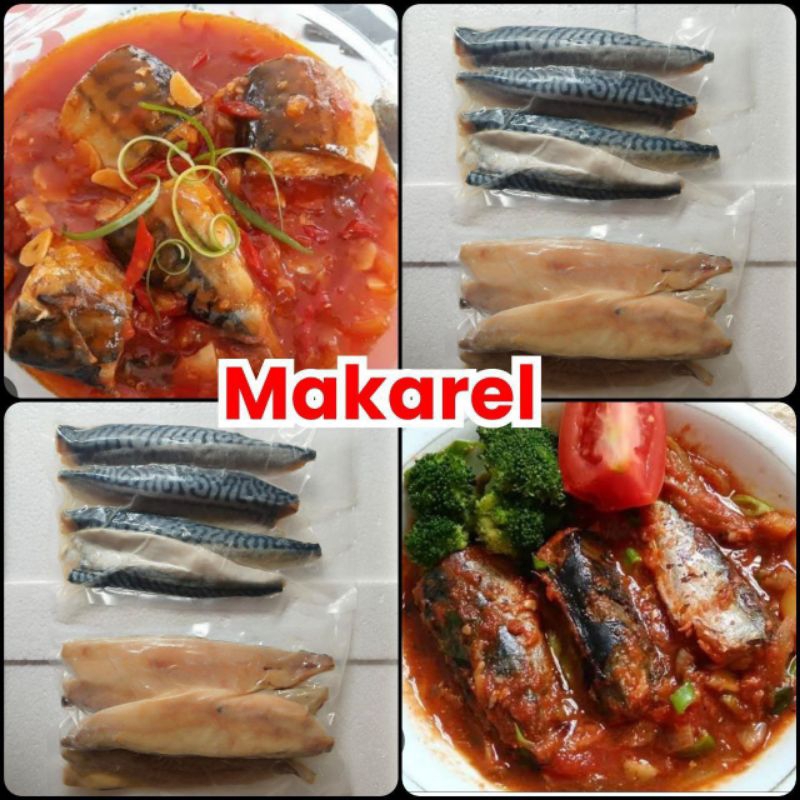 

Ikan makarel 500 gram potongan besar besar